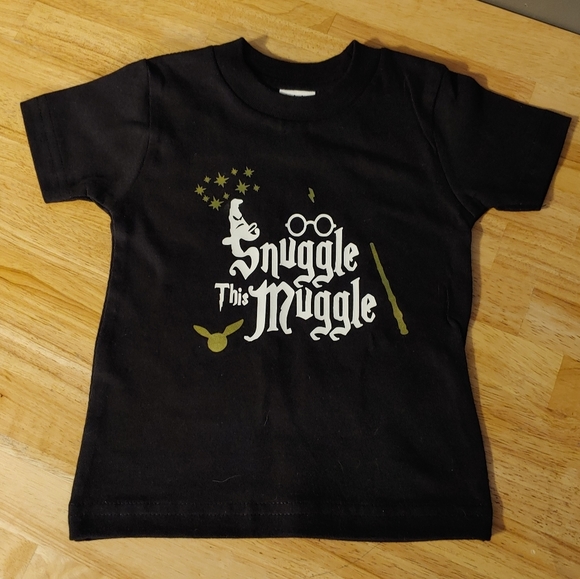 Snuggle This Muggle Harry Potter Baby T Shirt - Picture 1 of 3
